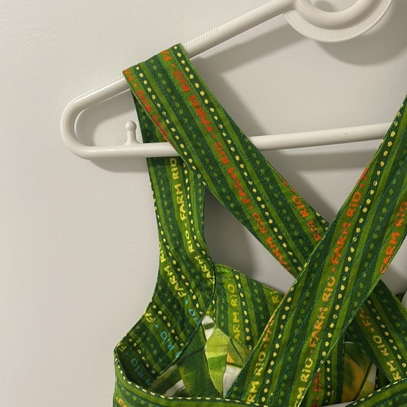 FARM RIO Fresh Forest Scarf Mini Dress - Picture 9 of 10